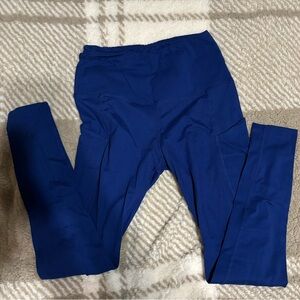 Blue leggings
